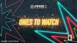 تریلر رسمی کارت های بازیکنان Ones to Watch در مود Ultimate Team بازی FIFA 20