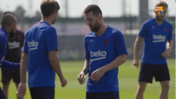 تمرین امروز بارسلونا : بازگشت...