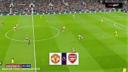 خلاصه بازی منچستر یونایتد 1 آر...