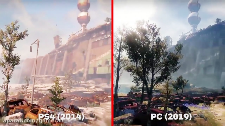 مقایسه گرافیکی دو بازی Destiny 2 New Light  و Destiny 2014