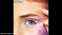 آموزش میکاپ فانتزی و دخترونه ب...