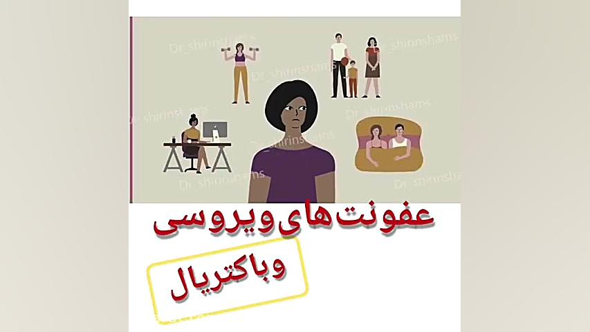 همه چیز درباره عفونت های ویروسی و باکتریال ناحیه تناسلی!!! دکتر شیرین شمس جراح و متخصص زنان و زایمان