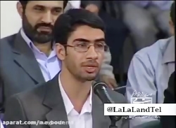 شعرخوانی جوان با مضمون دوران م...