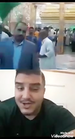 شعر خوانی سینا آبگون در حرم مط...