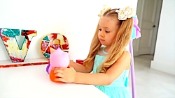 عروسک بازی کردن روما و دایانا