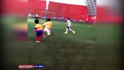 دریبلهای آرات حسینی نابغه ایرا...