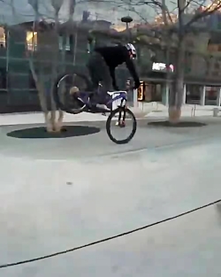 تک چرخ بازی حرفه ای