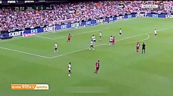 خلاصه لالیگا: والنسیا 2-1 آلاو...
