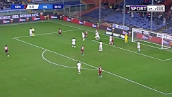 خلاصه بازی جنوا 1-2 آث میلان