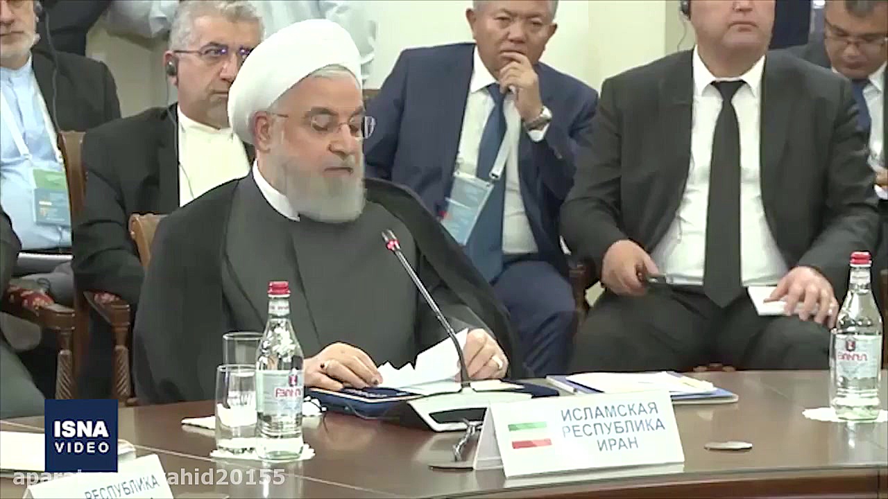 سخنرانی رئیس‌جمهور حسن روحانی در اجلاس اوراسیا زمان737ثانیه