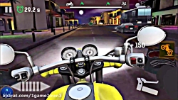 گیم پلی بازی اندروید Moto Rider GO