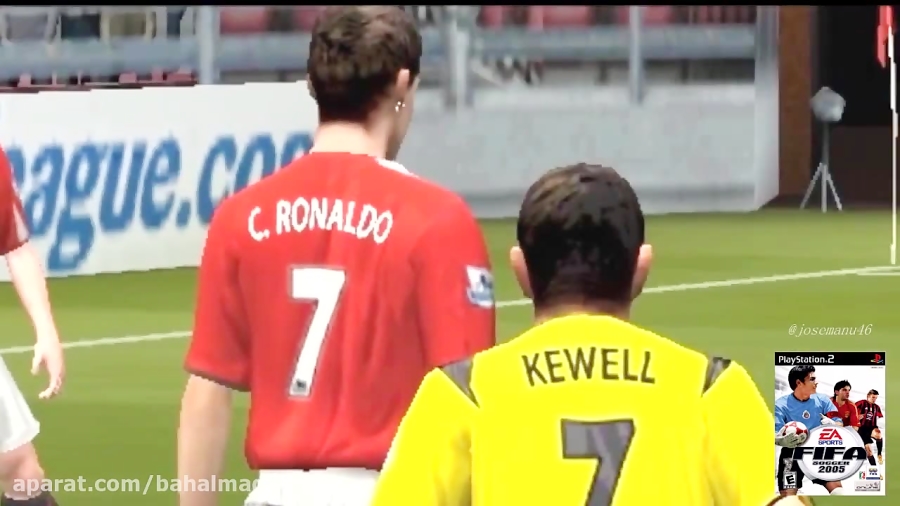تغییر چهره کریس رونالدو از FIFA 04 تا FIFA 20