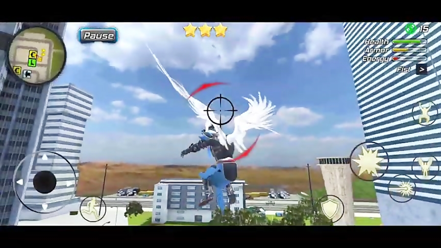 Crime Angel Superhero - Vegas Air Strike - Gameplay Trailer ( Android, iOS Game )