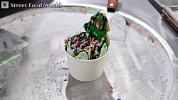 بستنی با طرح درخت کریسمس