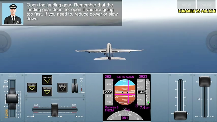Extreme Landings - Airplane Flight Simulator - Windstorm Dangerous Area -