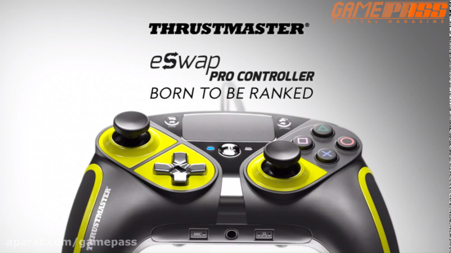 تریلر جدید معرفی eSwap Pro Controller شرکت Thrustmaster مخصوص PS4 - گیم پاس