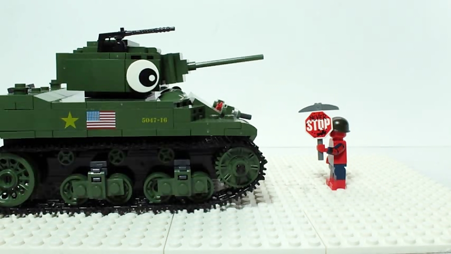 کارتون لگو تانک شیطانی - Lego Evil Tank Cartoon