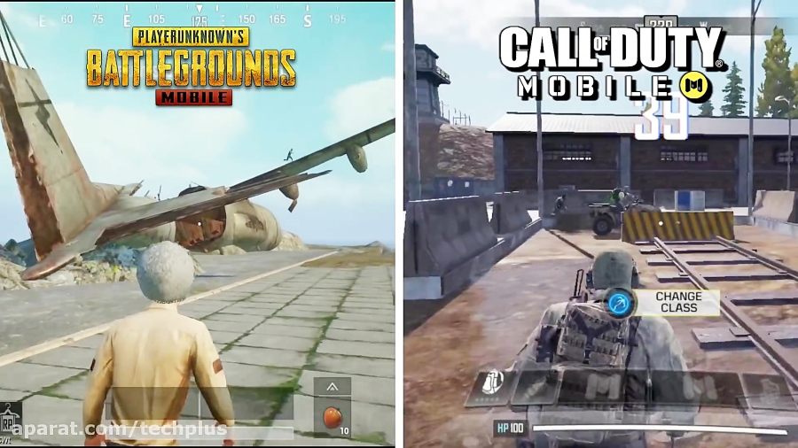 مقایسه بازی PUBG Mobile و Call of Duty Mobile