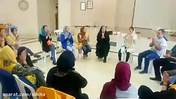 لحظاتی از کلاس یوگای خنده در ن...