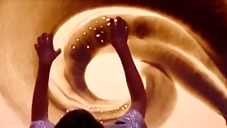 آمریکا تلنت نقاشی با خاک عالیی...