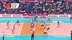 خلاصه والیبال برزیل و لهستان د...