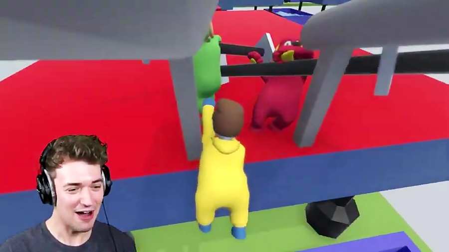 I Played The Impossible Ninja Warrior Course In Human Fall Flat