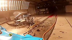 تست تصادف و ایمنی ب ام و سری 3