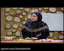 آموزش دوخت شنل پاییزی آستردار شیک و جدید _تصویری