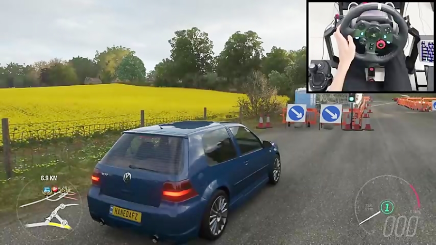 لذت رانندگی در Forza Horizon 4 با Volkswagen Golf