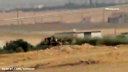 انهدام تانک ارتش ترکیه توسط اک...
