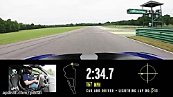 رکورد مک لارن سنا در پیست ویرج...