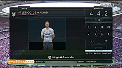 خلاصه لالیگا: اتلتیکومادرید 1-...