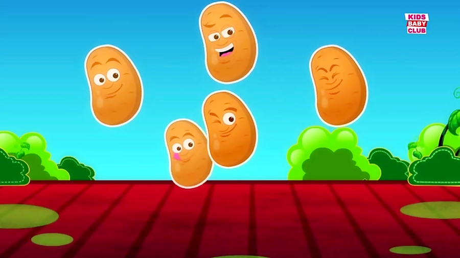 انیمیشن آموزشی شاد کودکانه ( زبان انگلیسی ) One Potato Two Potato