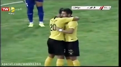 گل اول سپاهان به گل گهر شهبازز...