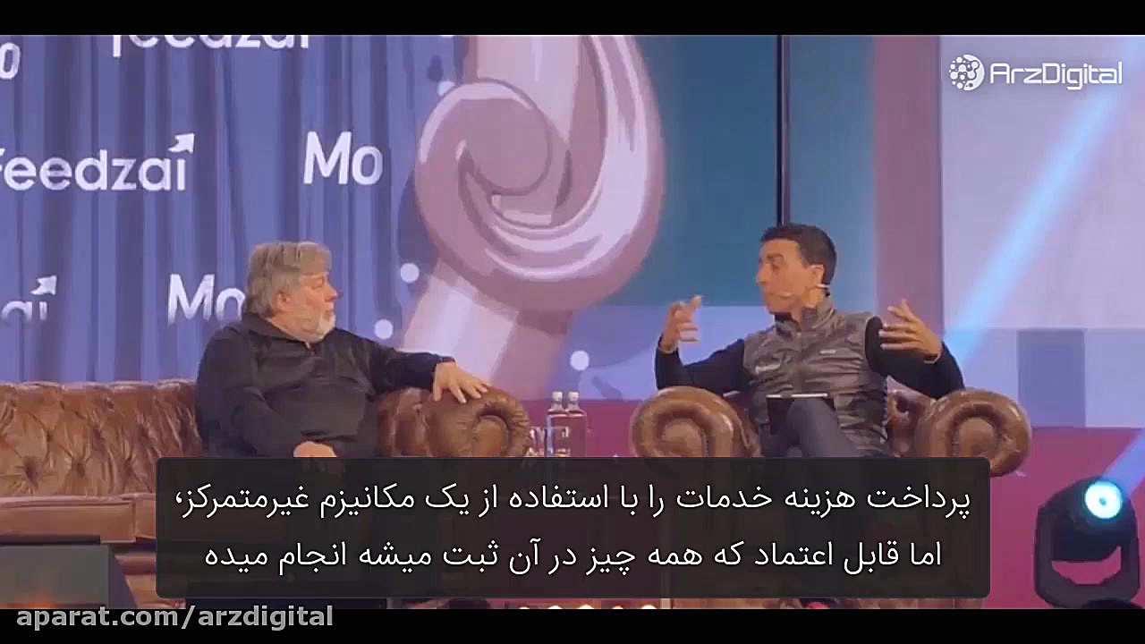 نظر , بنیان , گذار , اپل , استیو , وزنیاک , بیت , کوین , بلاک , چین , بنیان‌گذاران , اصلی , ویدیو , صحبت‌های , جالبی , آینده , زبان , می‌آورد
