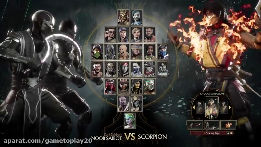 Mortal Kombat 11 - Noob Saibot vs. Scorpion