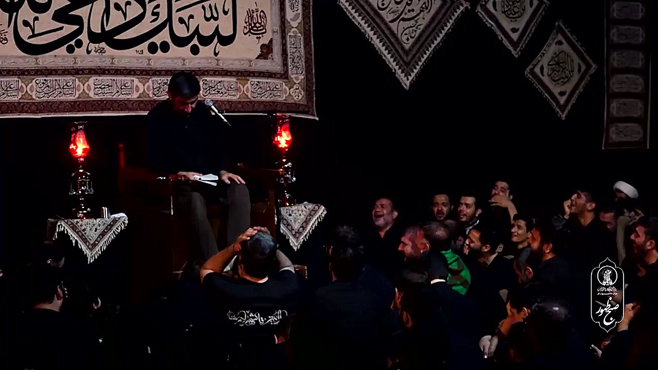 پرده نشین کوفه بیابان نشین شده-روضه- شب دوم محرم98-حاج مهدی سلحشور حلزون تیک‌تاکی
