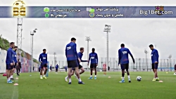 First workout to prepare the C...