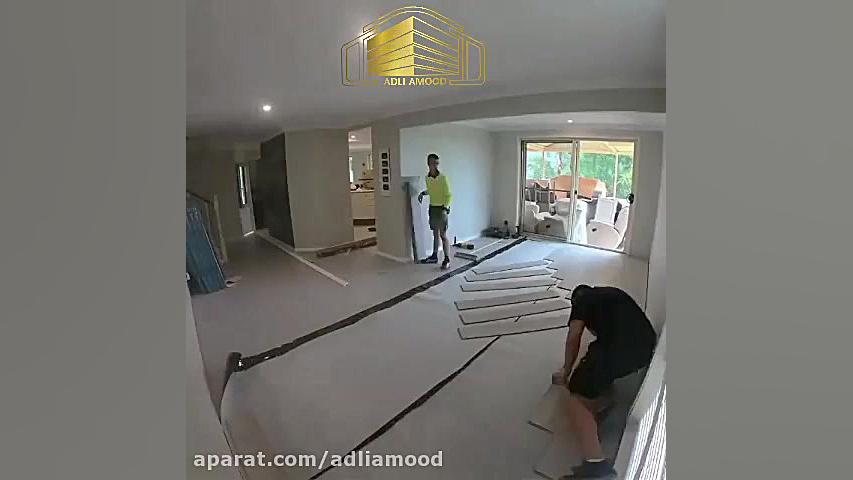 مراحل نصب لمینت. دکوراسیون داخلی آدلی آمود Spatial Transcriptomics