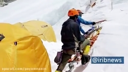 بازیافت زباله های کوه اورست در...