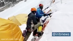 بازیافت زباله های کوه اورست در...