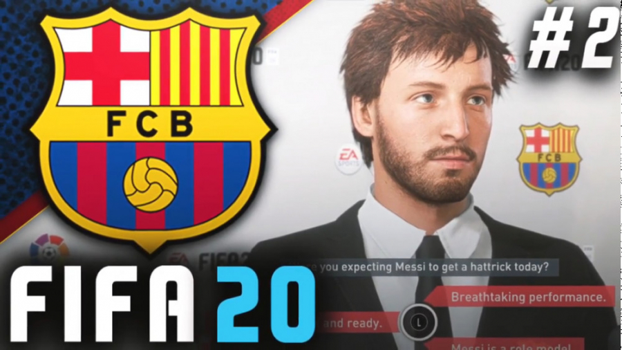 یک فصل Career Mode FIFA 20 قسمت دوم بارسلونا به زبان فارسی