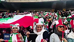 برد پرگل فوتبال ایران در حضور زنان - بازی ایران و کامبوج