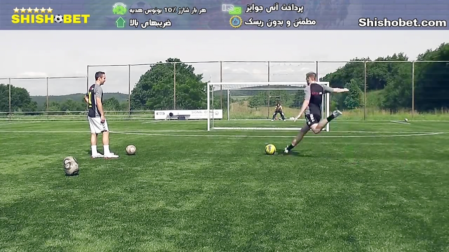 Can YOU Do This Weak Foot Free Kicks Shots freekickerz