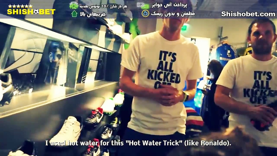 Cristiano Ronaldo Hot Water Trick Does it destroy your football boots