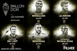 نامزدهای فیفا برای توپ طلا و ب...