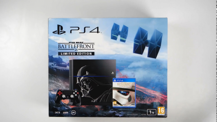 آنباکسینگ کنسول PlayStation 4 Star Wars Battlefront Limited Edition Bundle