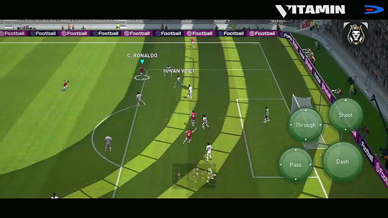 آموزش همه حرکات تکنیکی نسخه موبایل بازی efootball pes 2020 پروتز دندان