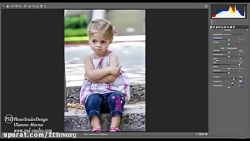 زیبا سازی پس زمینه عکس در فتوش...