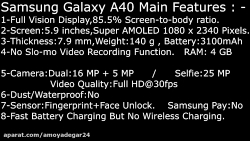 مقایسه گوشی موبایل  Samsung Ga...